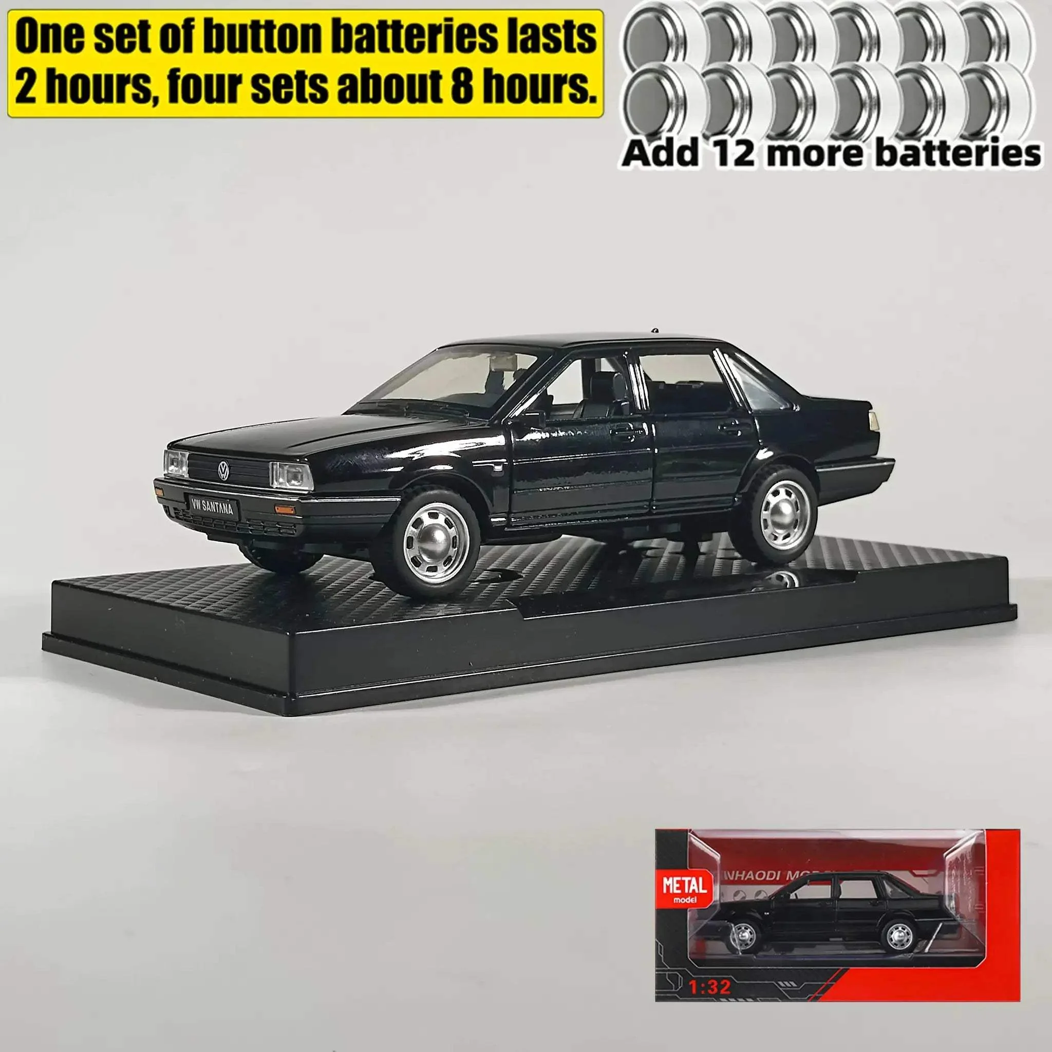 Diecast Car 1:32 Scale Pull Back With Sound And Light For Kids - Image 13