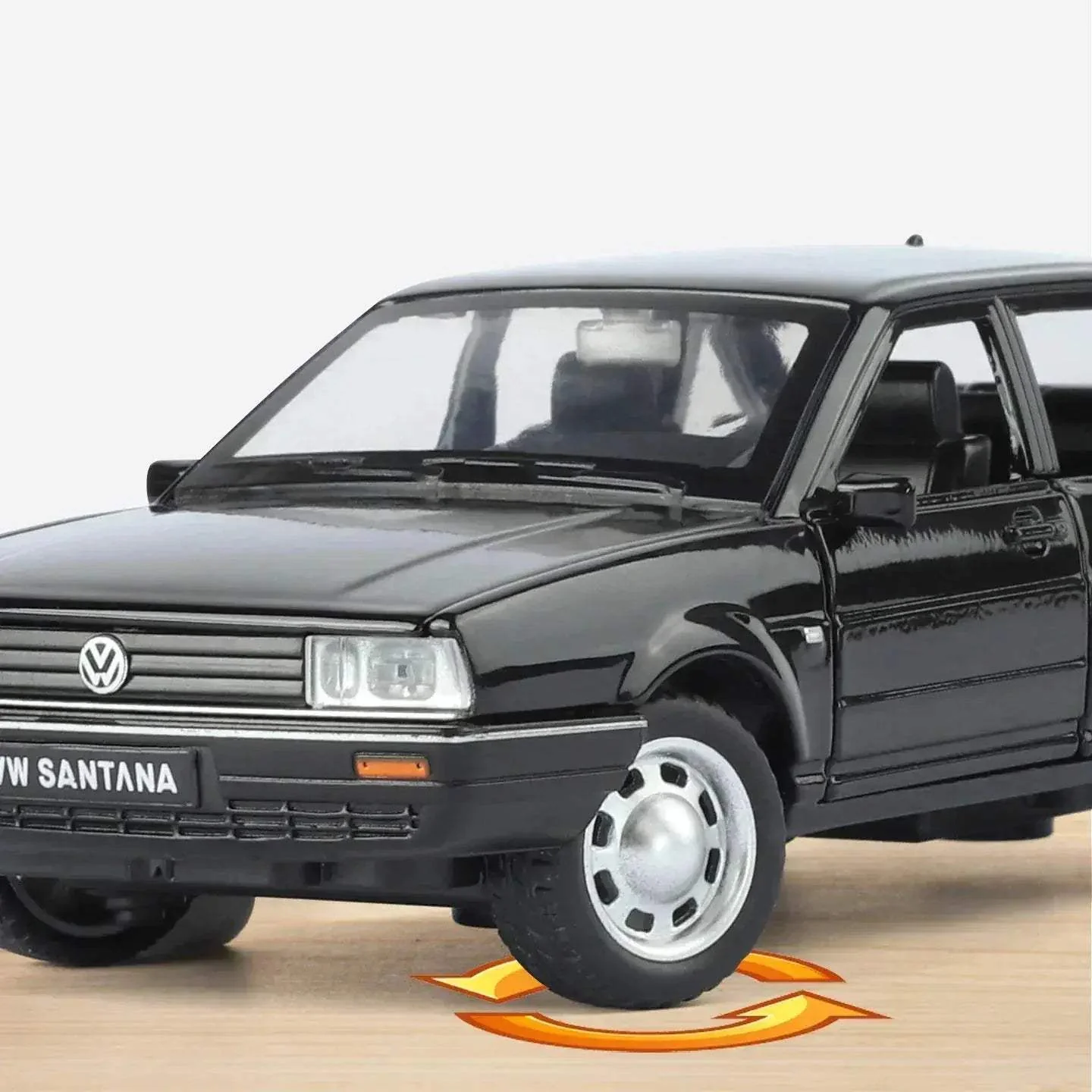 Diecast Car 1:32 Scale Pull Back With Sound And Light For Kids - Image 4
