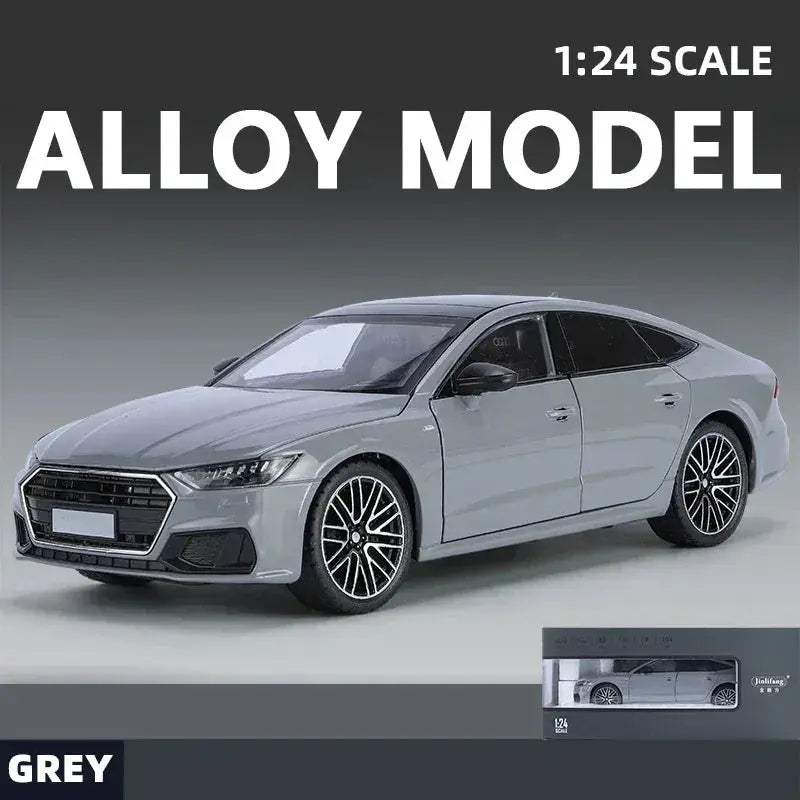 Diecast Car Model 1:24 Alloy With Sound Light For Collectors - Image 9