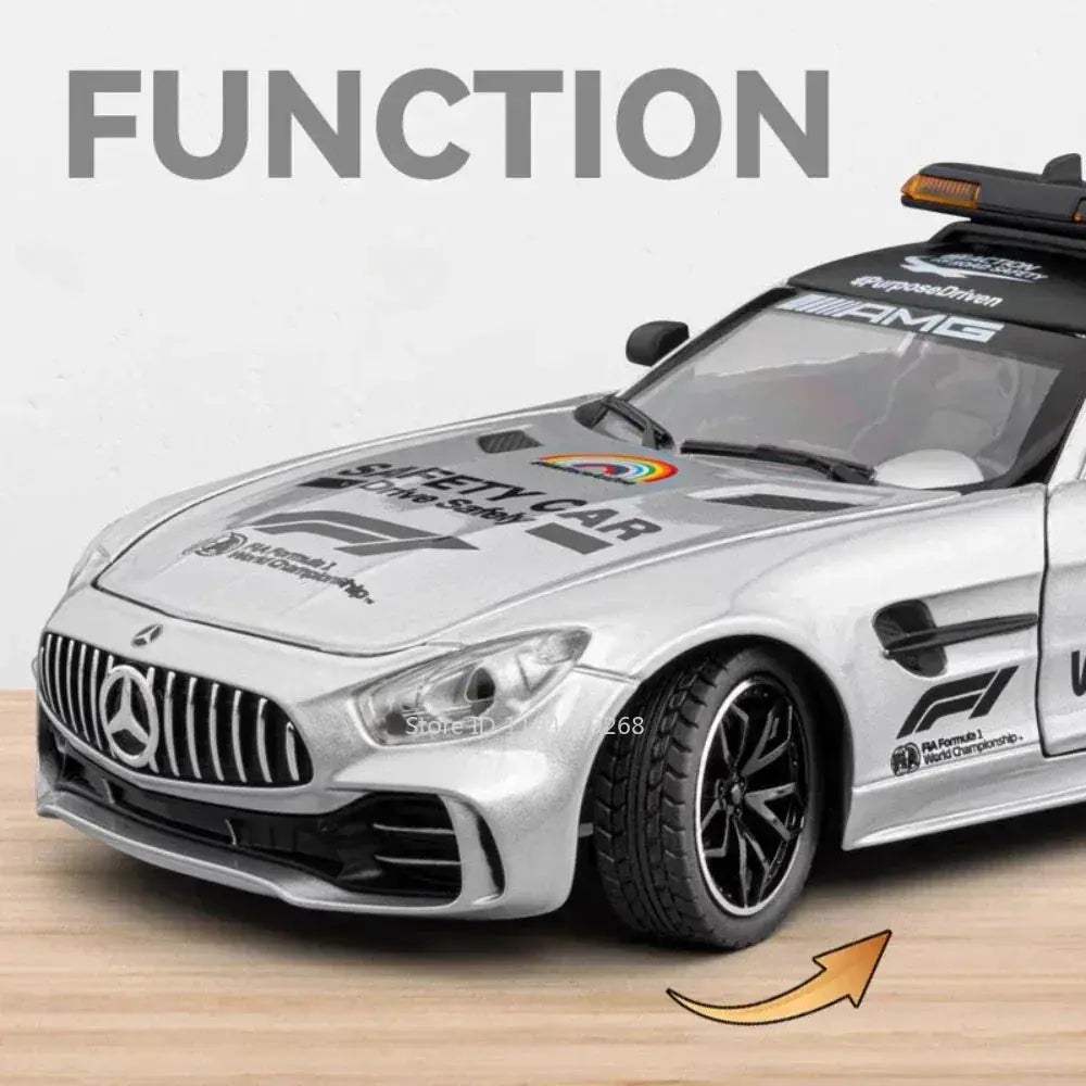 Diecast Car Model 1 24 GTR F1 Featuring Sound Light - Image 5