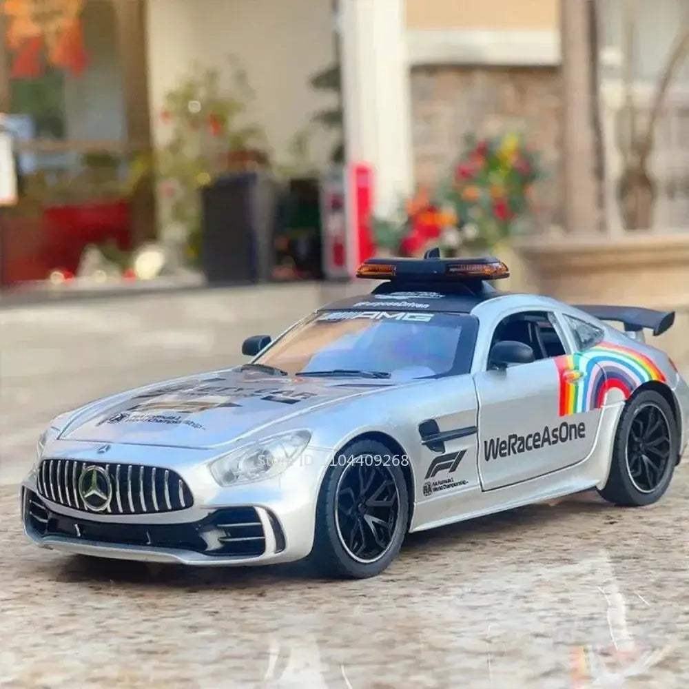 Diecast Car Model 1 24 GTR F1 Featuring Sound Light - Image 6