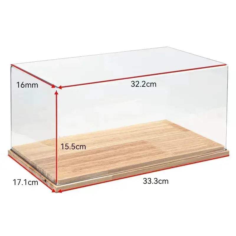 Diecast Car Model 1 To 18 With PVC Dust Cover Display Box For Collectors - Image 3