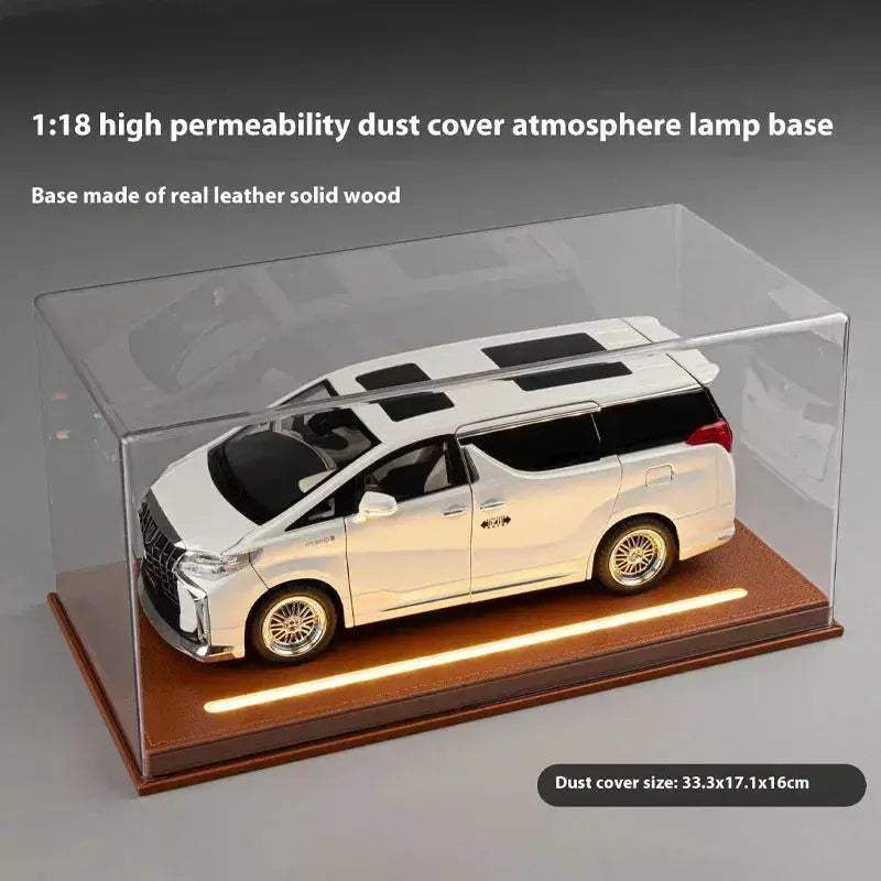 Diecast Car Model 1 To 18 With PVC Dust Cover Display Box For Collectors - Image 6