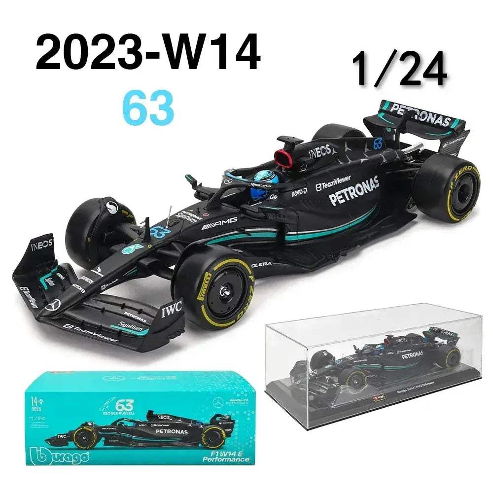 Diecast F1 RB19 Red Bull Car Model For Display - Image 7