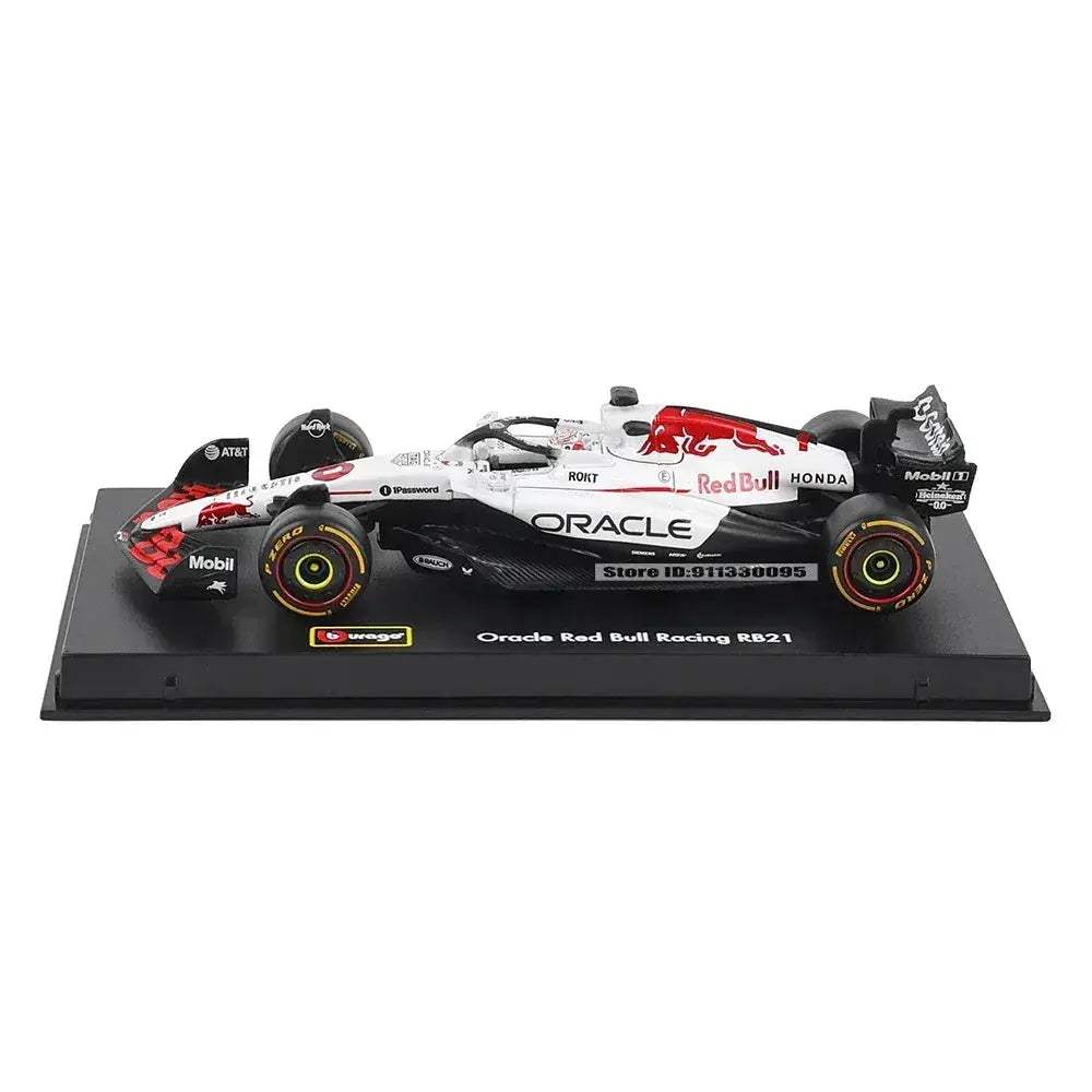 Diecast F1 RB21 Red Bull Racing Model Car Collectible - Image 4
