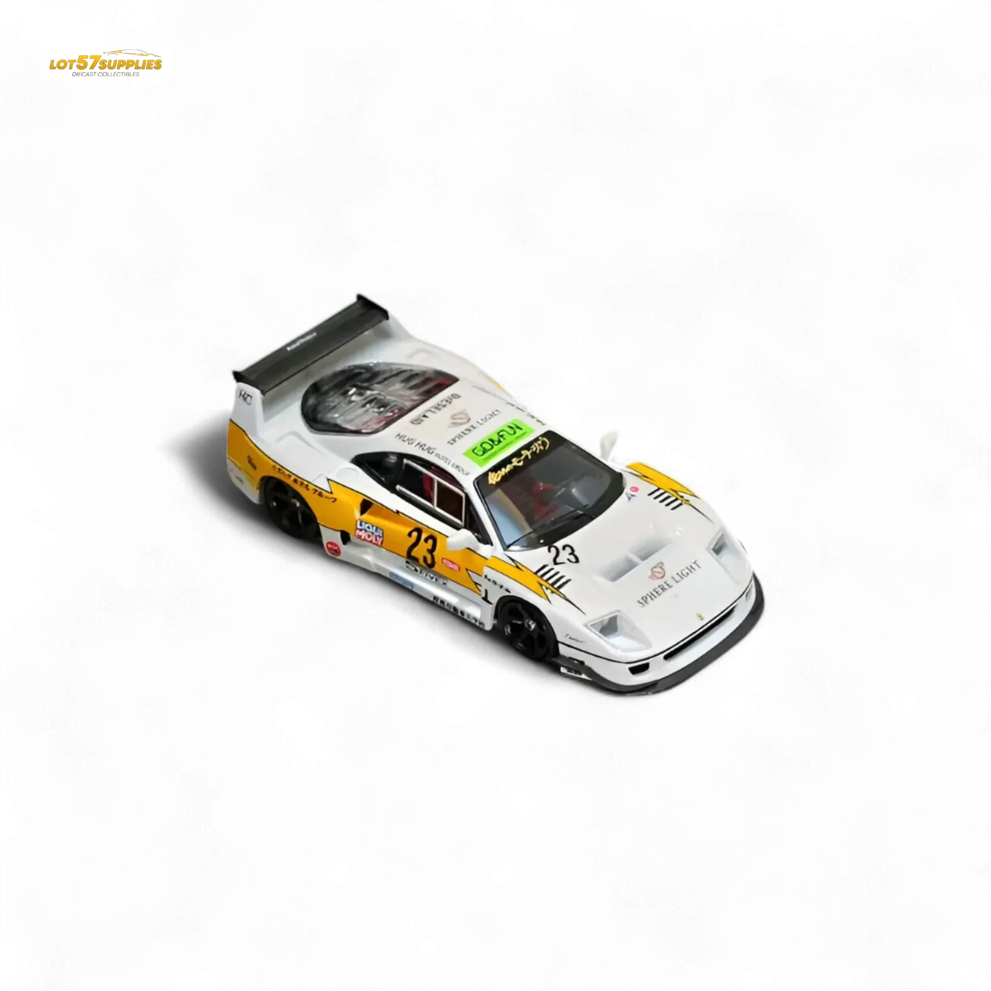 Ghost Player LBWK F40 Yellow Flash #23 1:64 - Image 2