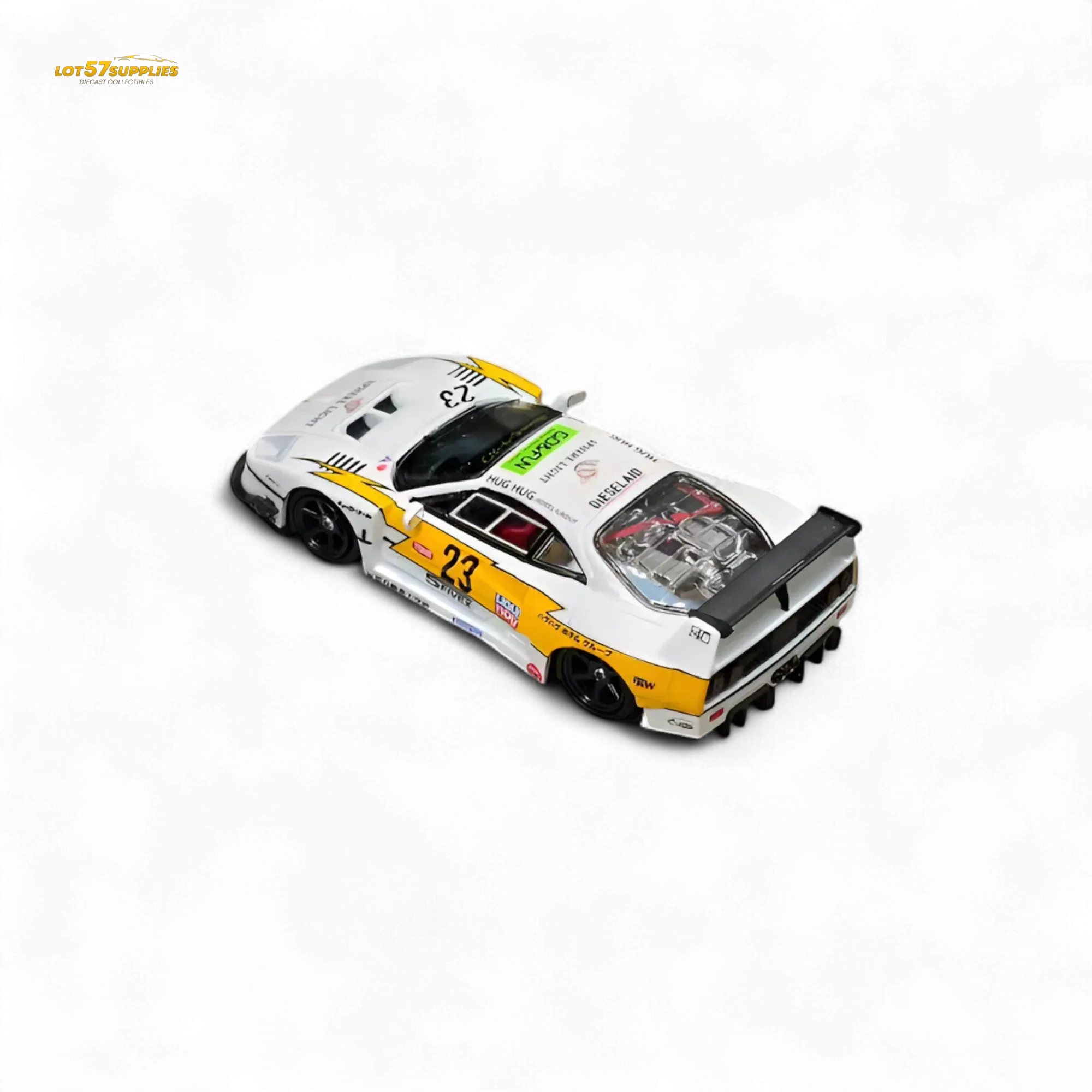 Ghost Player LBWK F40 Yellow Flash #23 1:64 - Image 6
