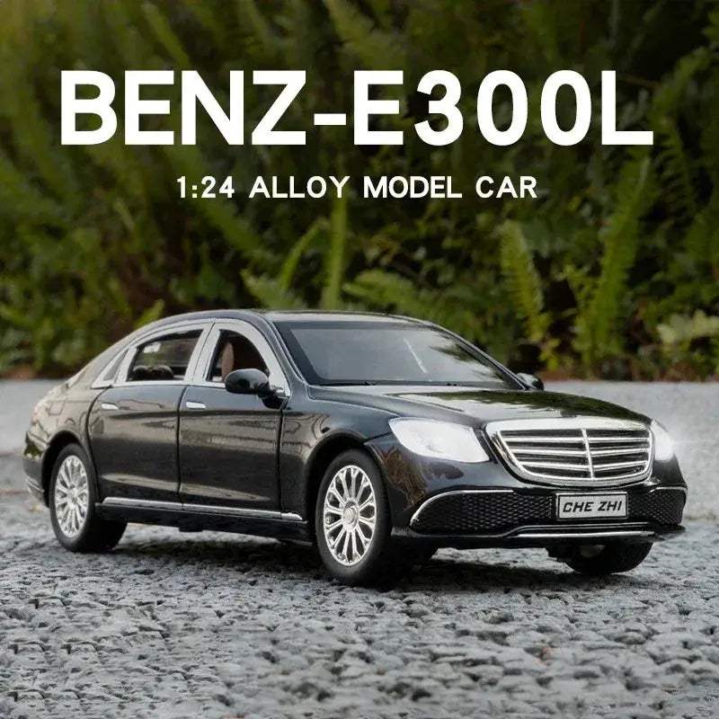 Diecast Mercedes E Class 1 24 Scale Model Car With Sound Light For Kids - Image 3