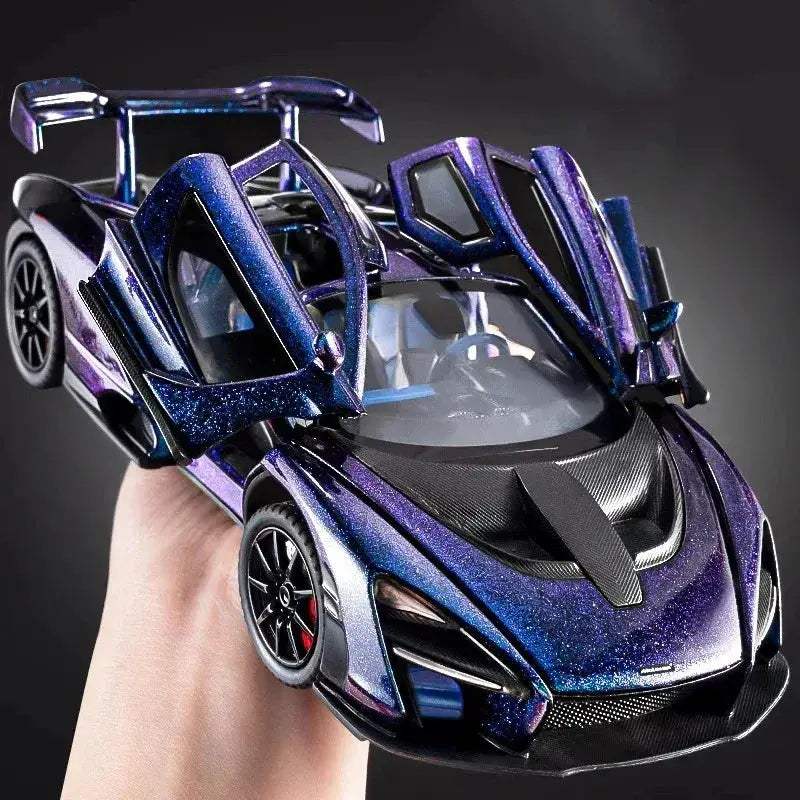 Diecast Model Car 1:24 Alloy McLaren Senna For Boys