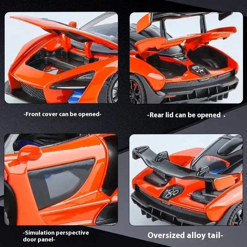 Diecast Model Car 1:24 Alloy McLaren Senna For Boys - Image 6