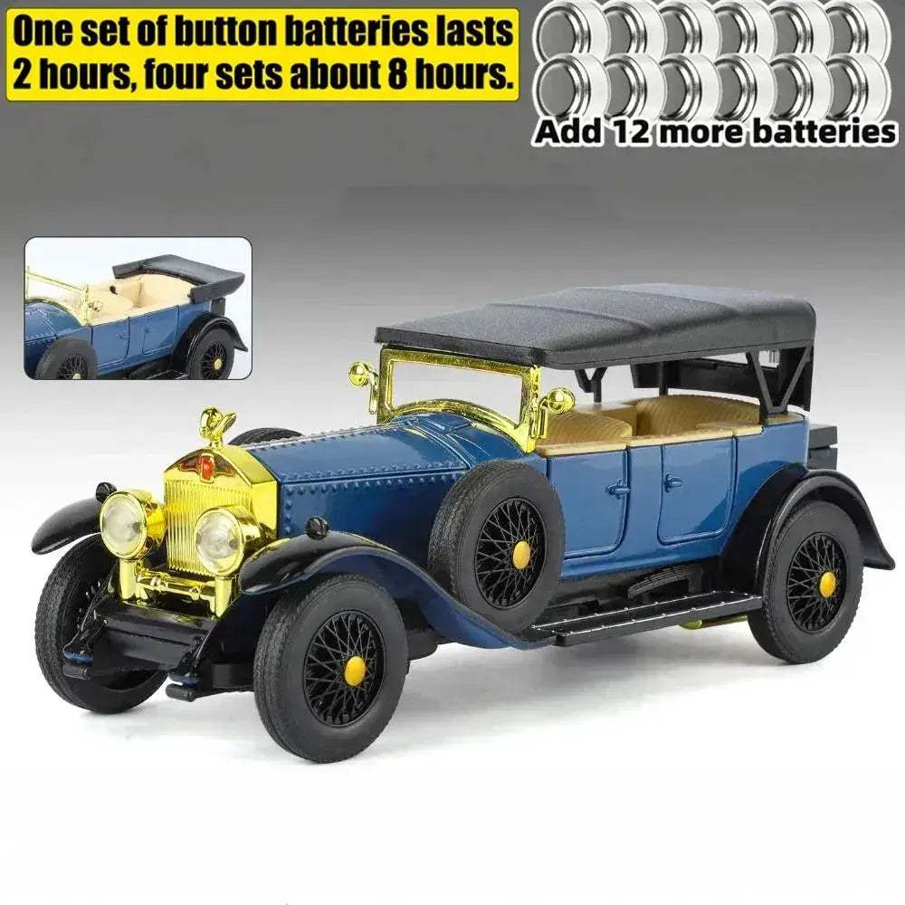 Diecast Model Car 1:32 Scale With Sound And Light For Collectors - Image 13