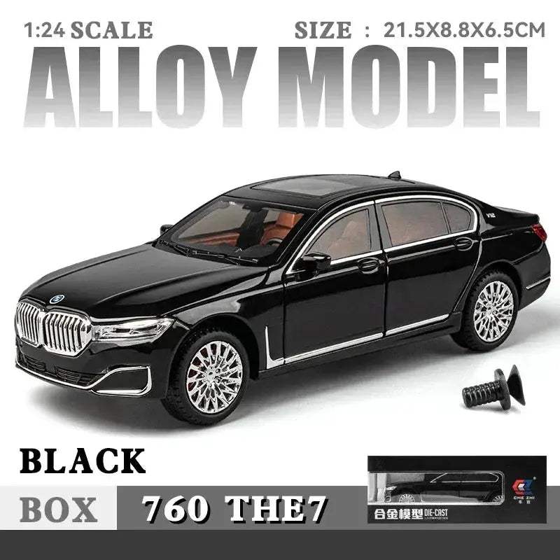 Diecast Model Car BMW 760Li Alloy Construction For Collectors - Image 10