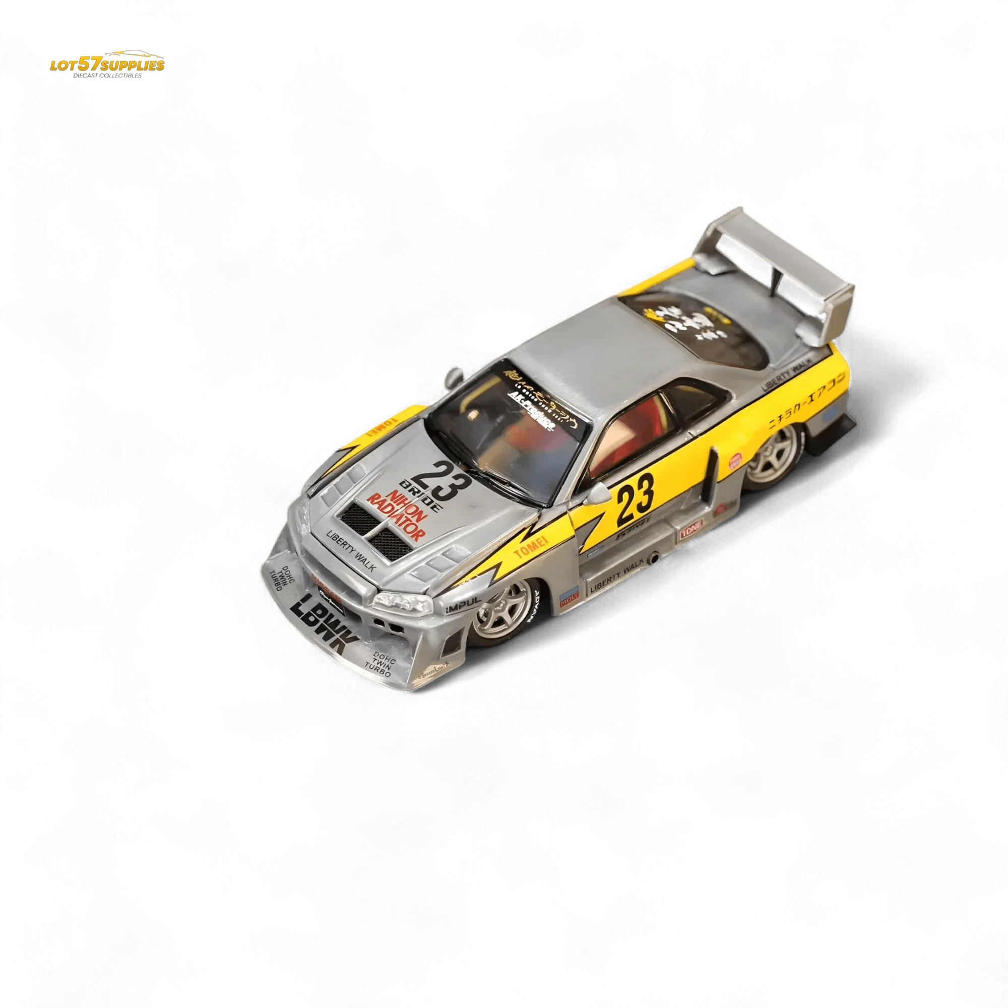 Diecast Nissan ER34 LBWK Varnish Edition 64 Scale - Image 8