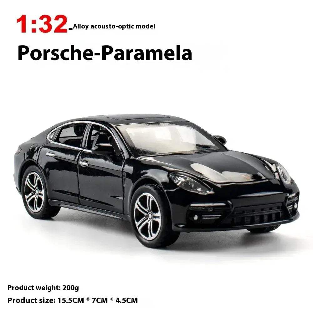 Diecast Porsche Panamera Model Sound and Light for Collectors - Image 8