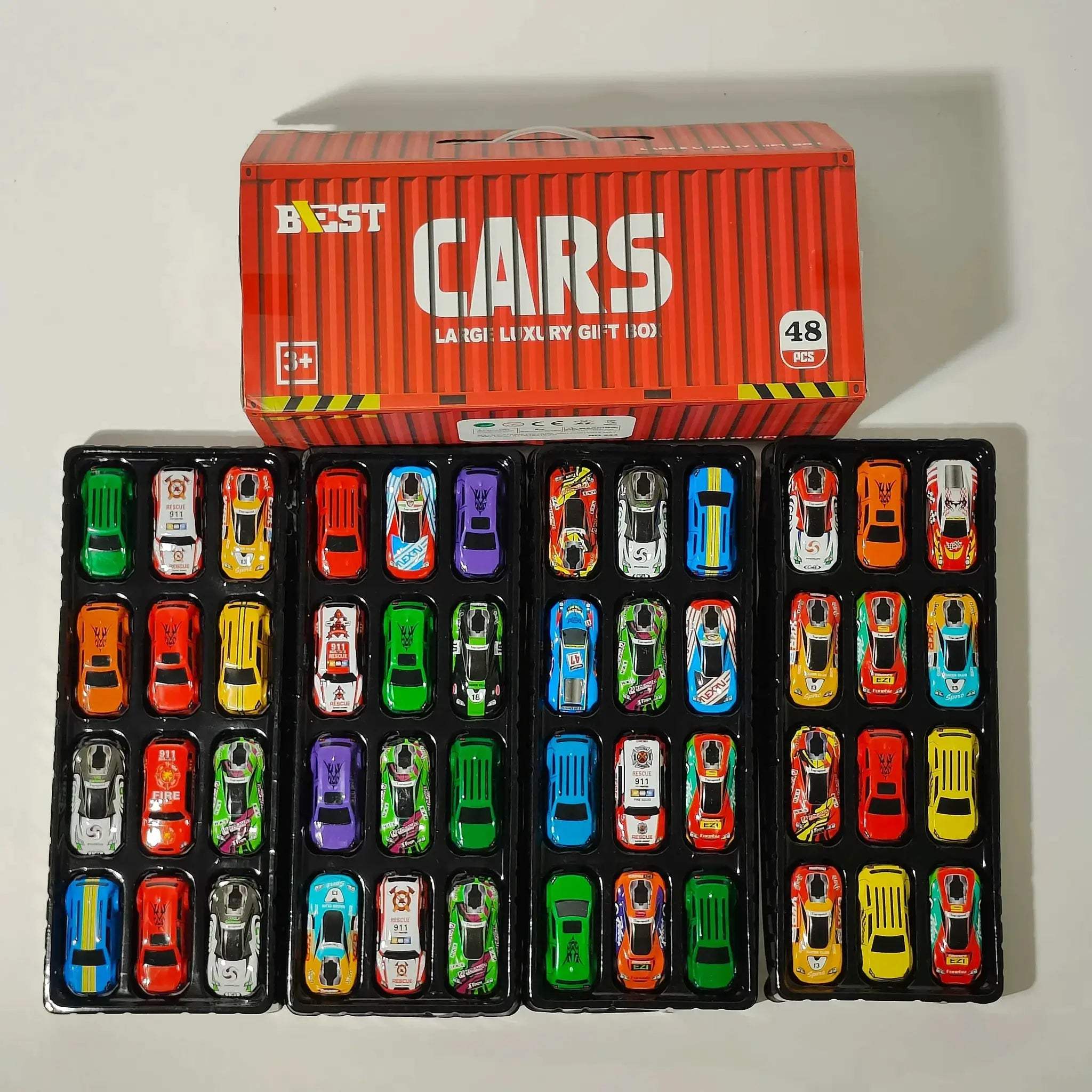 Diecast Racing Car Set Collector Edition With Track And Garage - Image 6