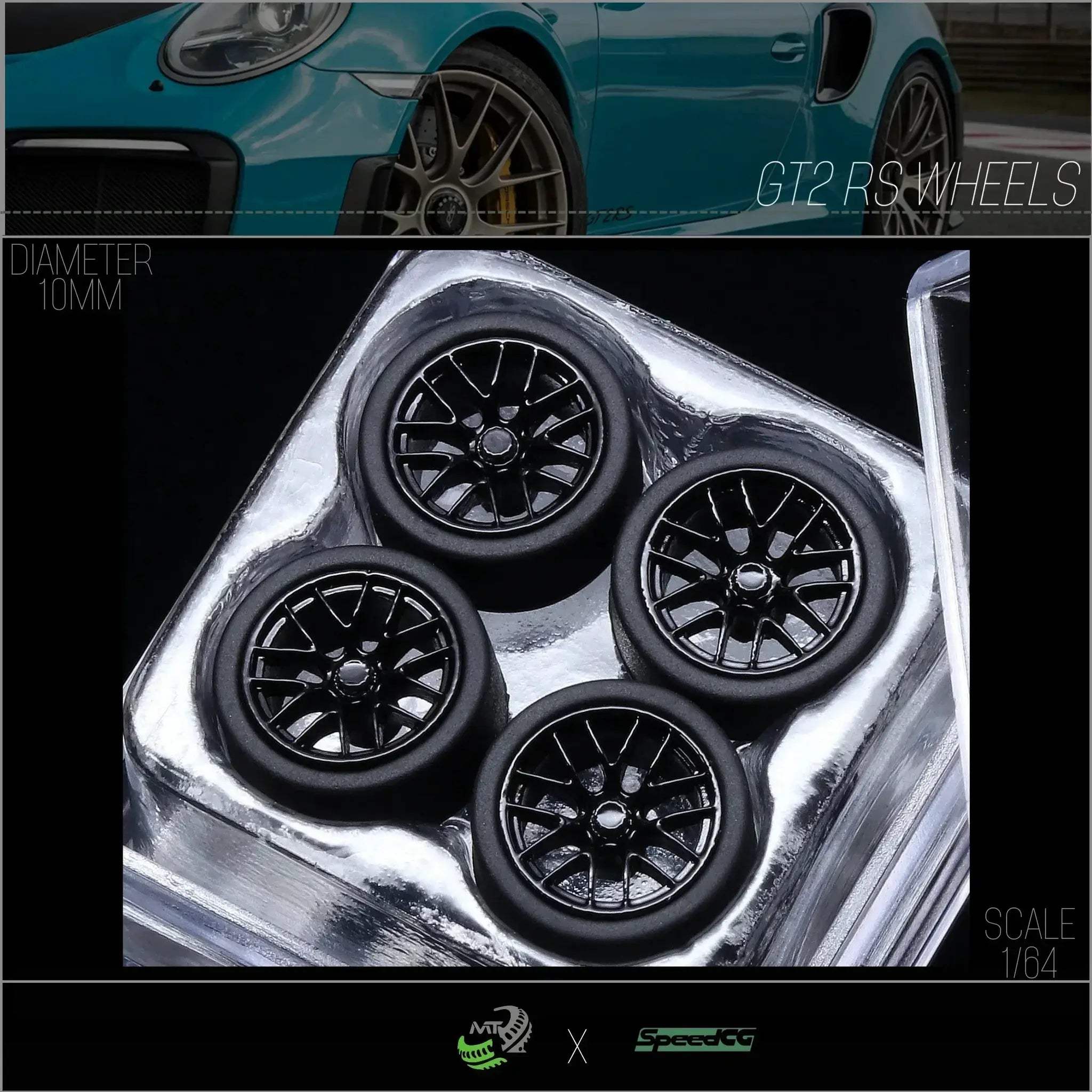 Diecast Wheels With Premium Rubber Tires For Hot Wheels Cars - Image 6
