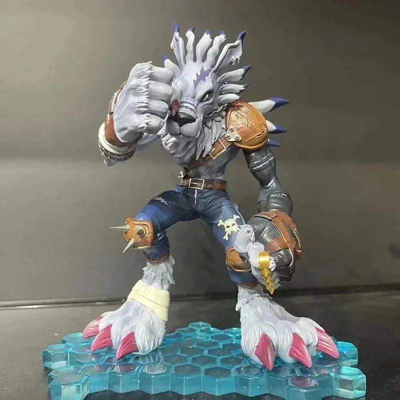 Digimon Adventure WereGarurumon Figurine, PVC Anime Figures and Statues Collectibles 18.5 cm - Image 5