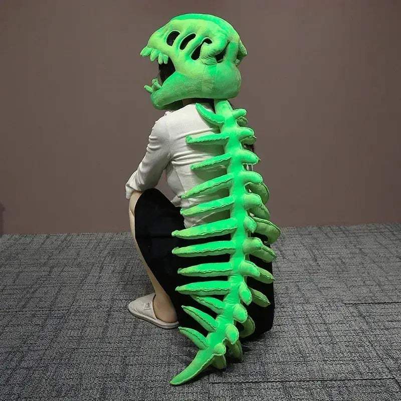 Dinosaur Bone Head Hat Skeleton Costume for Halloween Cosplay - Image 9