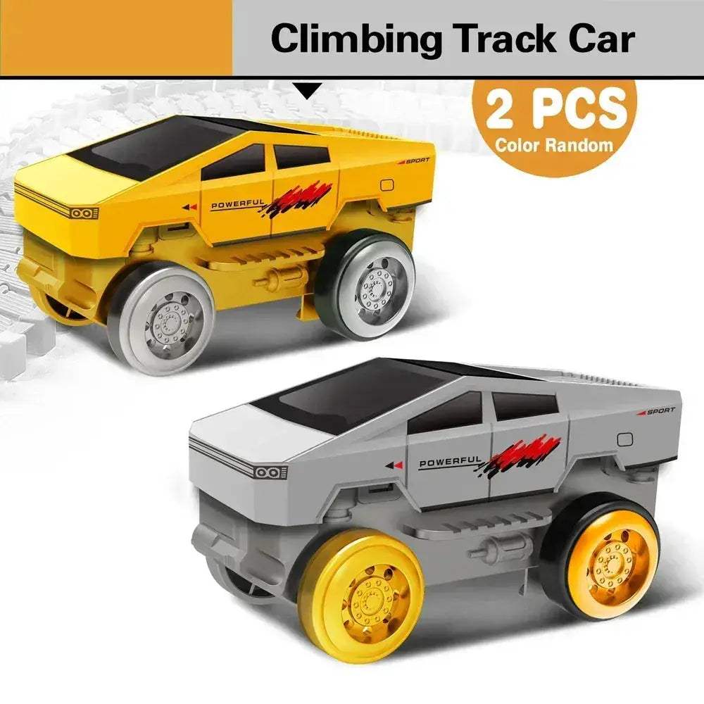 Dinosaur Car Track Flexible Rail Educational Puzzle Toy - Image 8