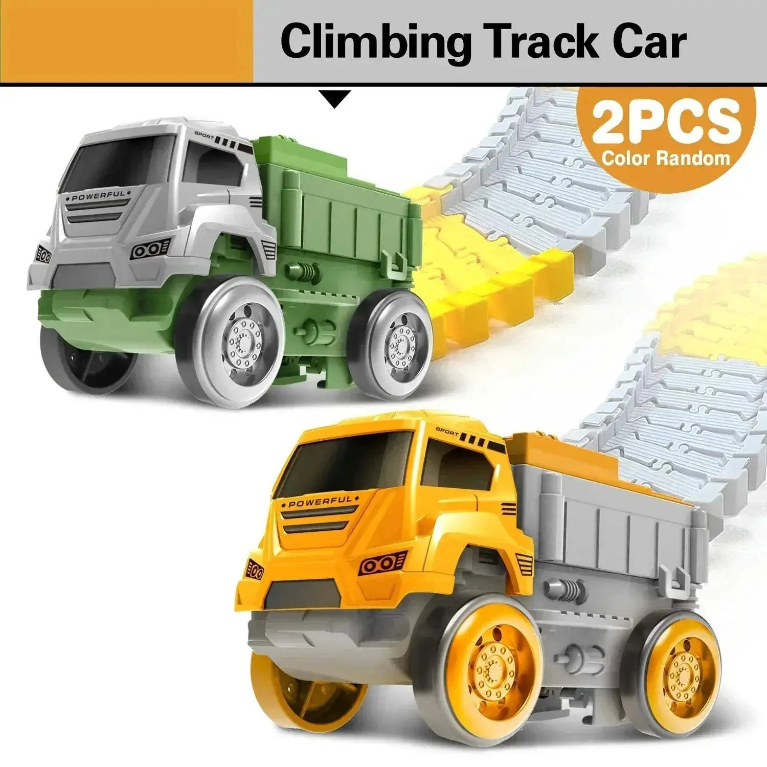 Dinosaur Car Track Flexible Rail Educational Puzzle Toy - Image 9