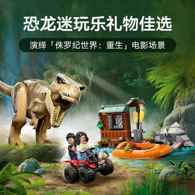 Dinosaur Missions Allosaurus MOC Set For Kids Transport Truck - Image 12