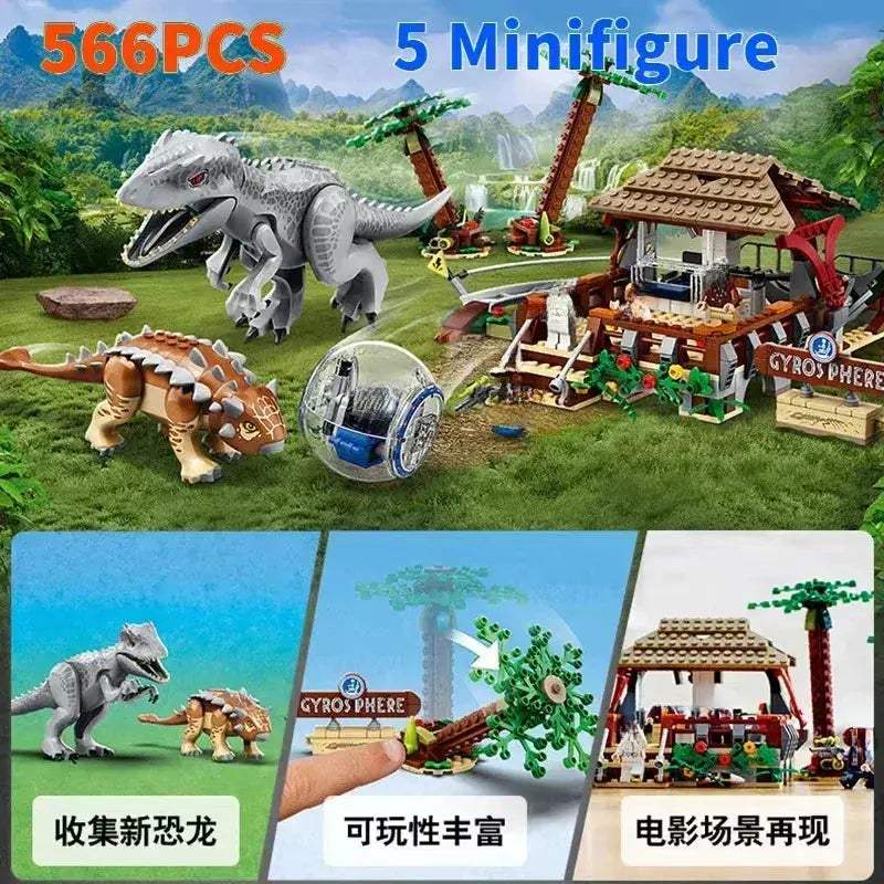Dinosaur Missions Allosaurus MOC Set For Kids Transport Truck - Image 25