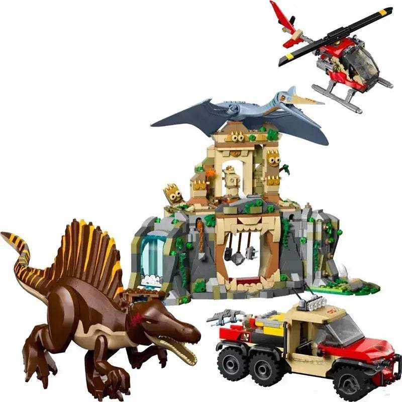 Dinosaur Missions Allosaurus MOC Set For Kids Transport Truck - Image 32