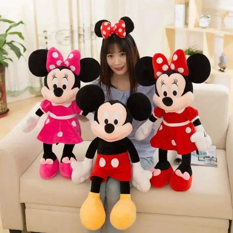 Disney Mickey Mouse Plush Toys For Kids Birthday Gift - Image 3