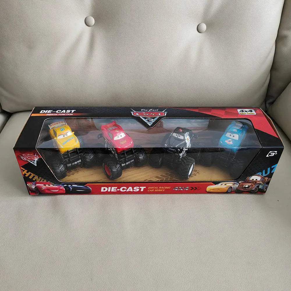Disney Pixar Cars Pullback Toy Set With Lightning McQueen - Image 10