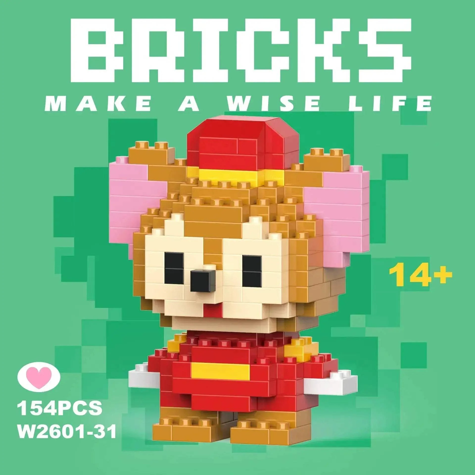 Disney Stitch Lego Compatible Building Block Set For Kids - Image 16