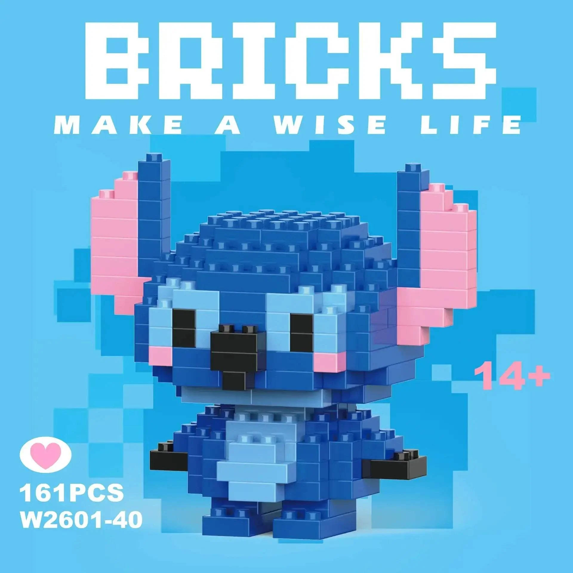 Disney Stitch Lego Compatible Building Block Set For Kids - Image 21