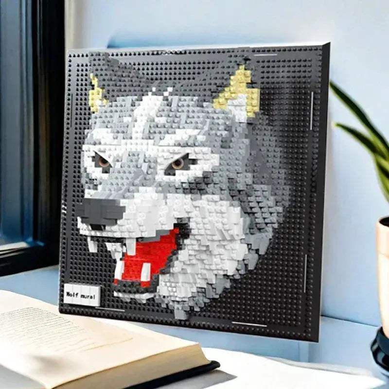 DIY 3D Animal Block Art Wall Frame Gift For Adults - Image 3
