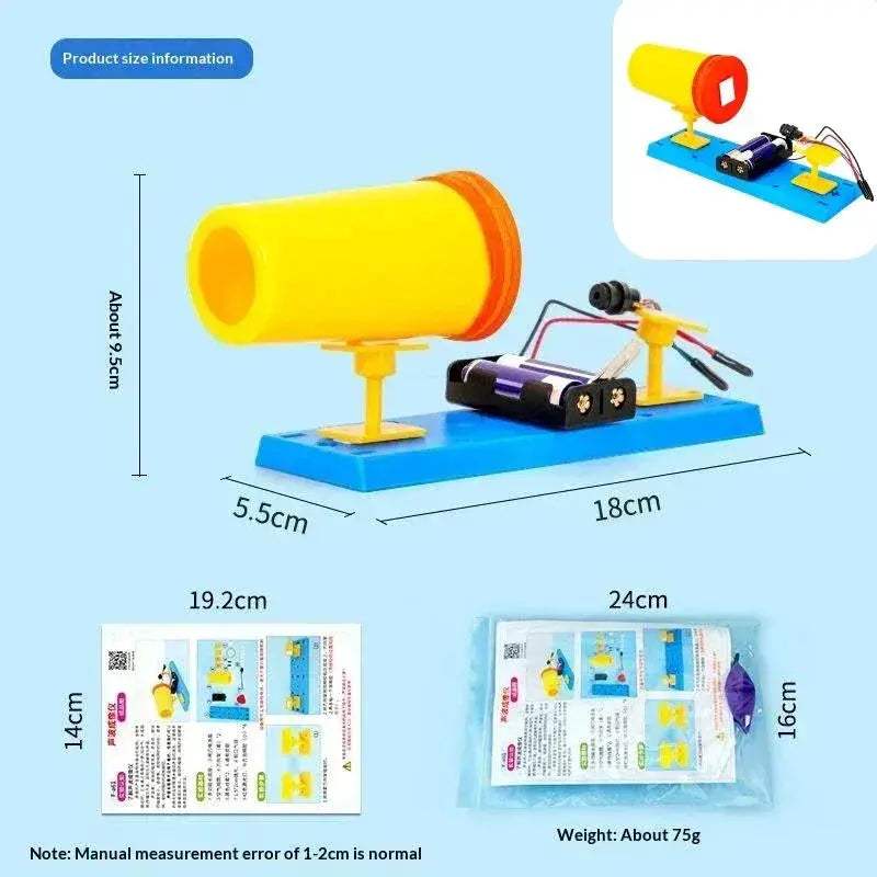 DIY Acoustic Imaging Device Science Kit for Fun Experiments
