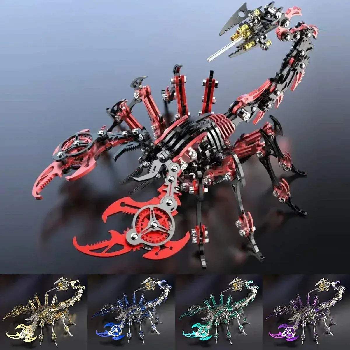 DIY 3D Metal Model Kit Mechanical Puzzle Gift for Teens - Image 2