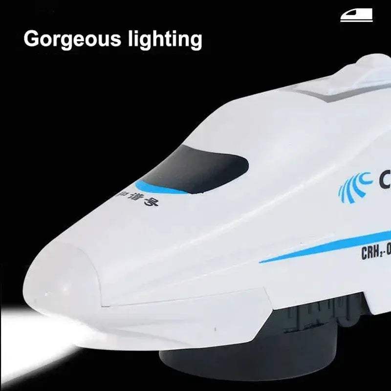 DIY High Speed Model Train Toy With Sound And Lights - Image 3