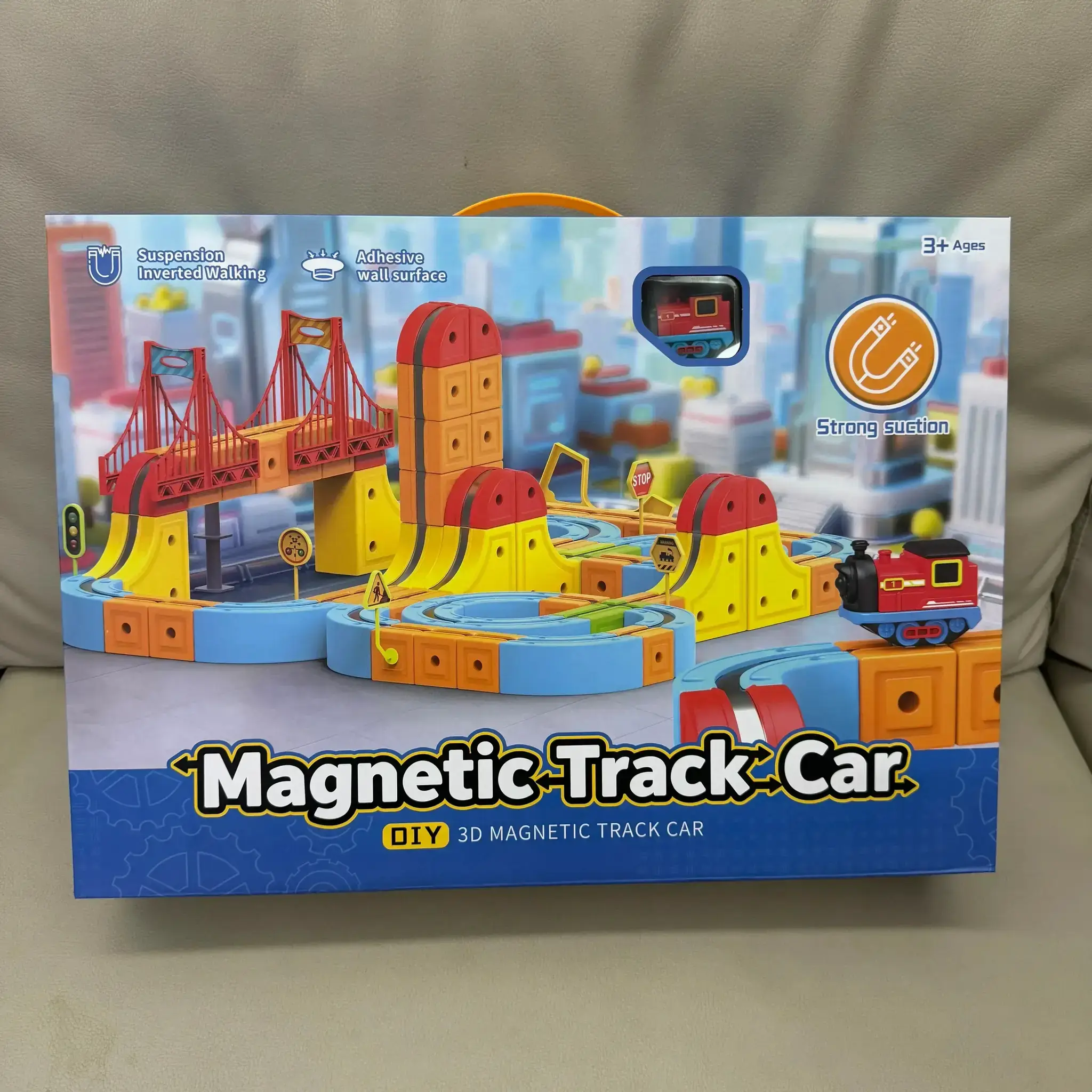 DIY Magnetic Levitation Train Set For Kids Educational Toy - Image 2