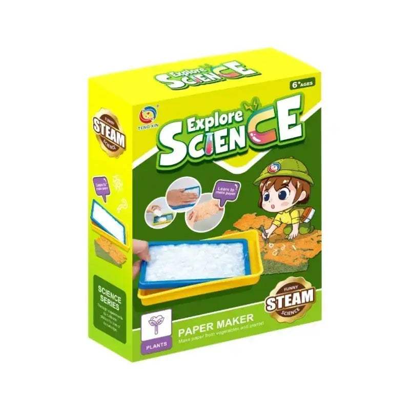 DIY Paper Making Kit For Kids Creative Pulp Science