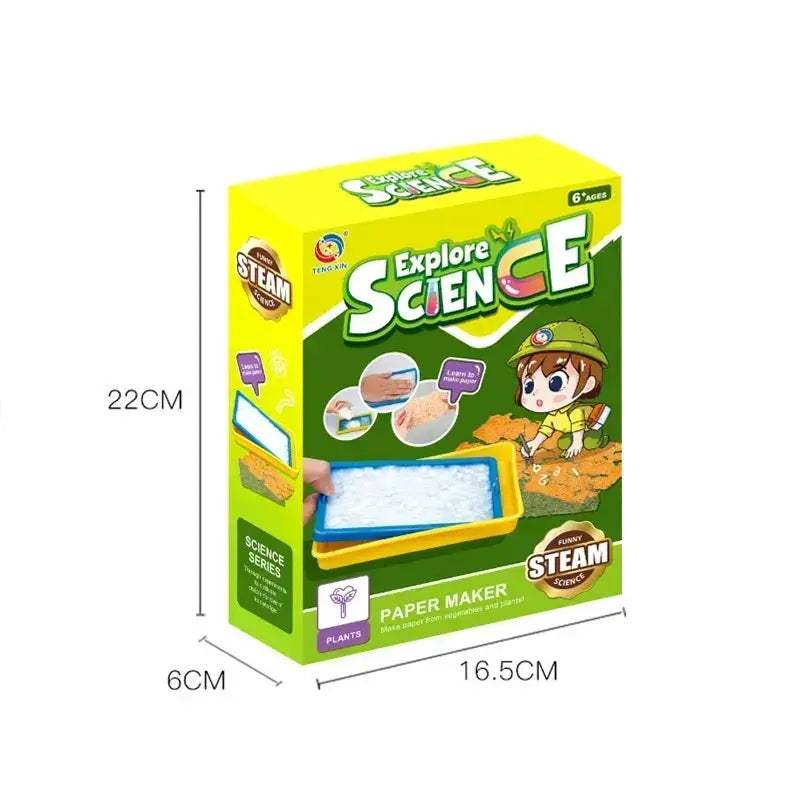 DIY Paper Making Kit For Kids Creative Pulp Science - Image 5