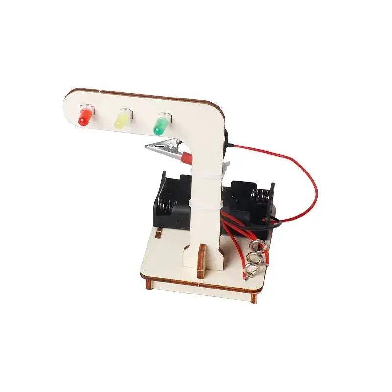 DIY Traffic Lights Kit for Kids Educational STEM Toy - Image 4