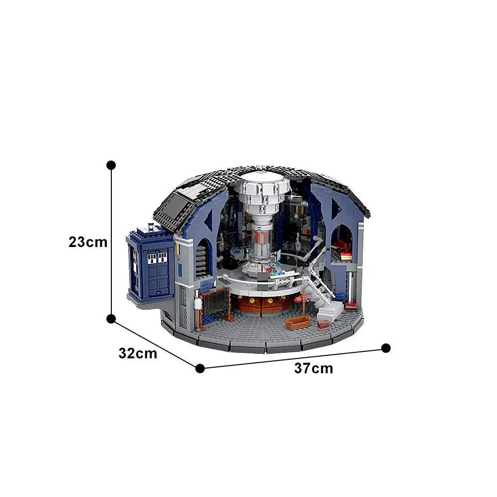 Doctor Who TARDIS Building Blocks Lego Compatible Gift - Image 3