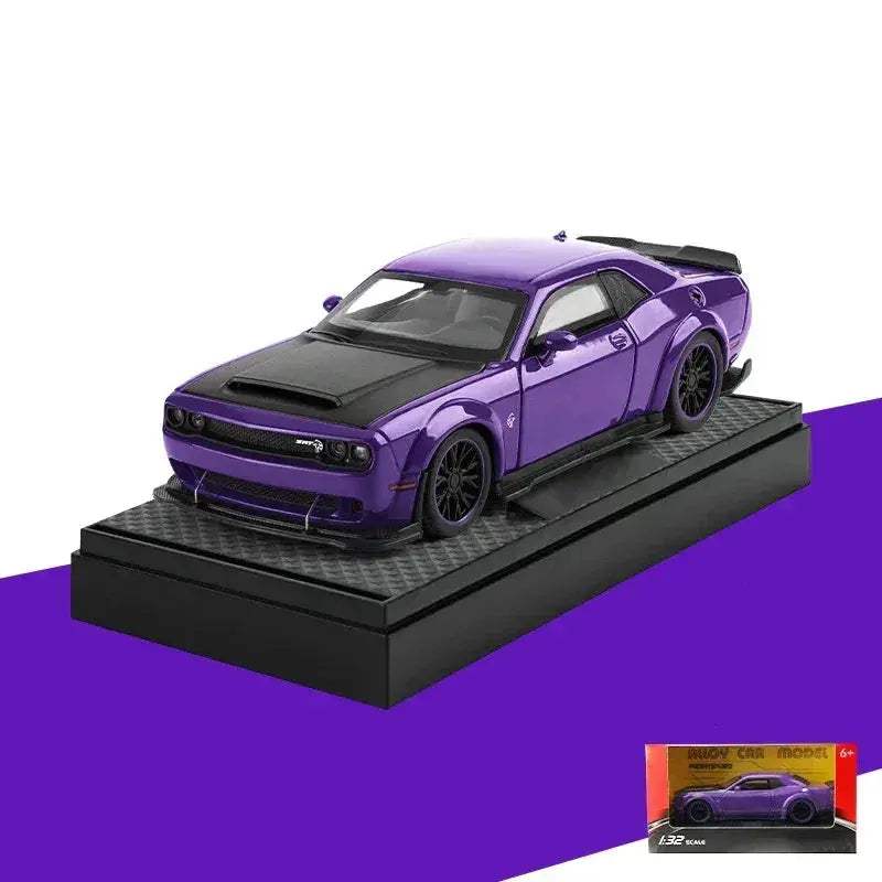 Dodge Challenger SRT Hellcat Redeye 1:32 Diecast Model Car With Sound And Light - Image 10