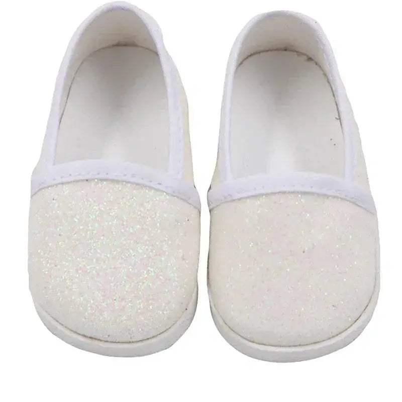 Doll Shoes 7cm Premium Cute Bow Skull Boots 18 Inch - Image 20