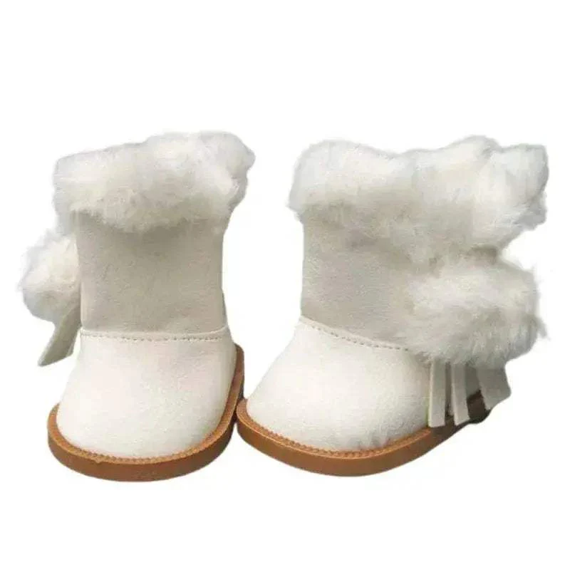 Doll Shoes Sneakers For 18 Inch Dolls Soft Cloth Boots - Image 20