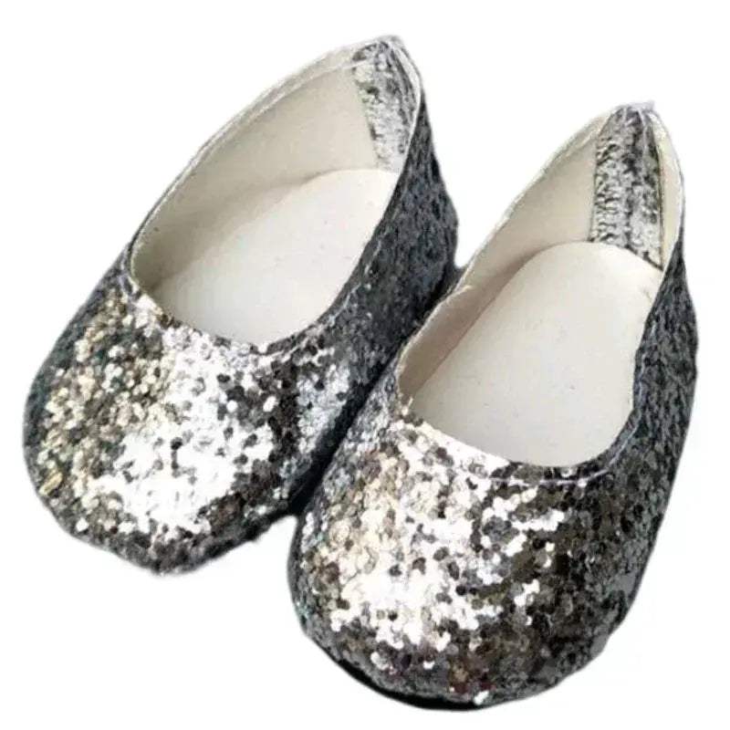 Doll Shoes Sneakers For 18 Inch Dolls Soft Cloth Boots - Image 29