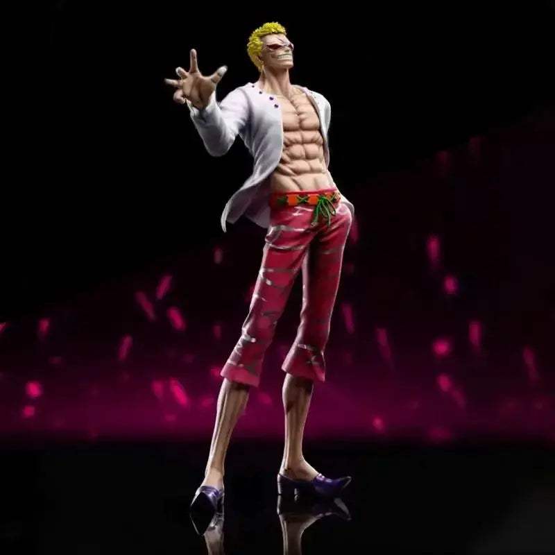 Donquixote Doflamingo Anime Figurine, One Piece Action Figures 29 CM