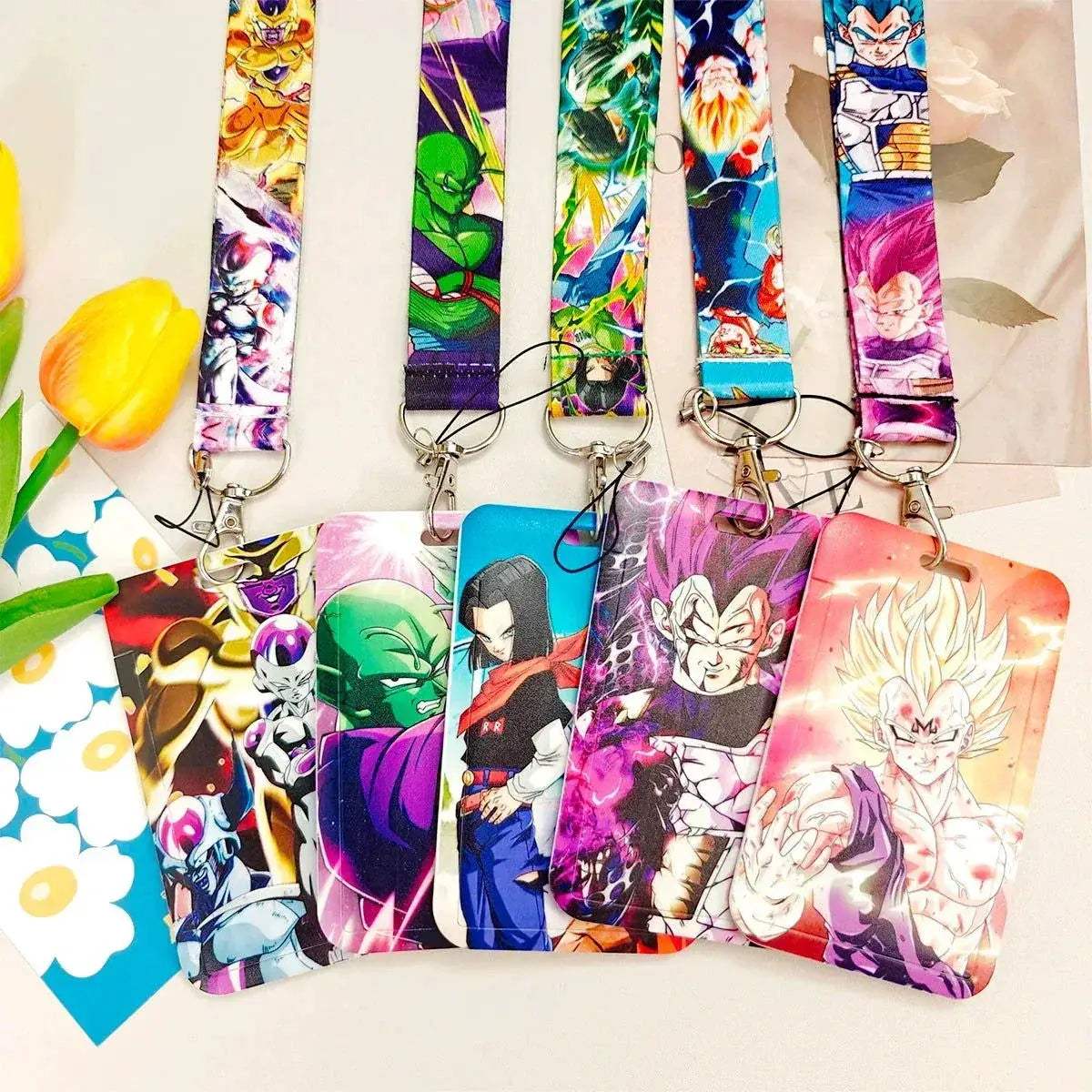 Dragon Ball Credential Holder Anime Lanyards Neck Strap For Card Badge Keychain Accessories - Image 6