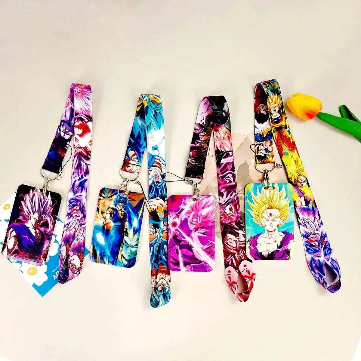 Dragon Ball Credential Holder Anime Lanyards Neck Strap For Card Badge Keychain Accessories - Image 7