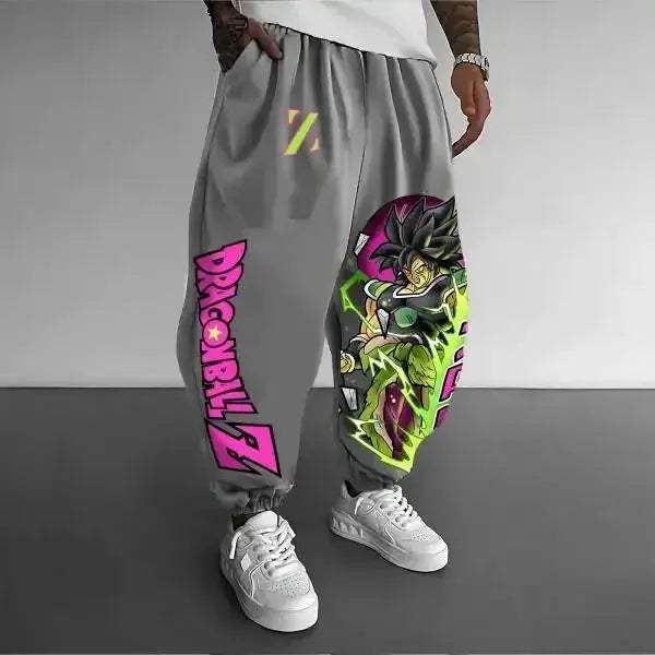 Dragon Ball Goku Cotton Joggers With Wide Leg Comfort - Image 4