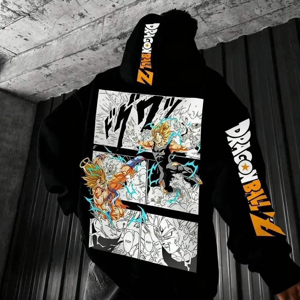 Dragon Ball Hoodie Co Branded Printed Unisex Durable Stitching - Image 3