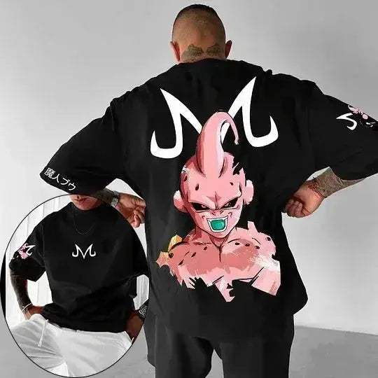 Dragon Ball Hoodie Majin Buu Anime Streetwear Unisex Casual - Image 10